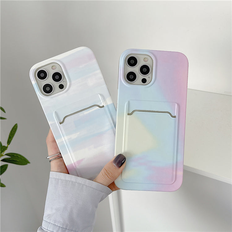 Holographic Cloud iPhone Case