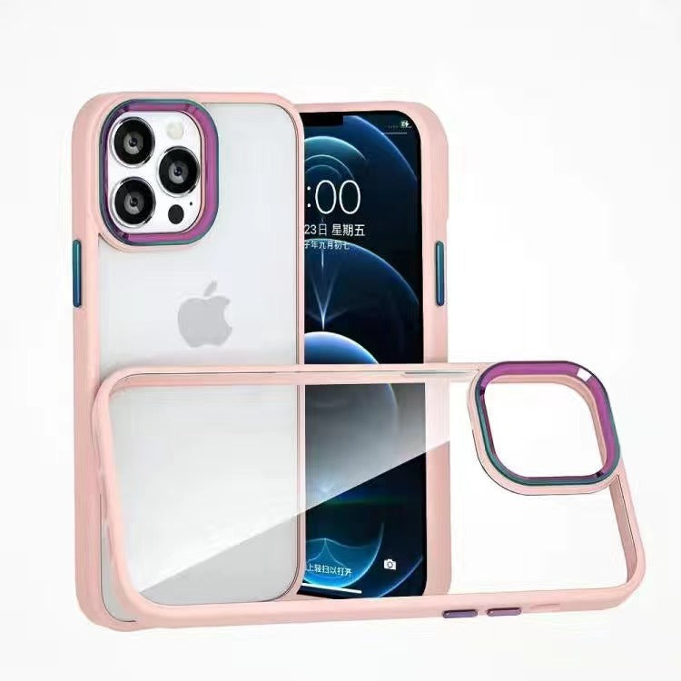 Colorful Metal Lens iPhone Case
