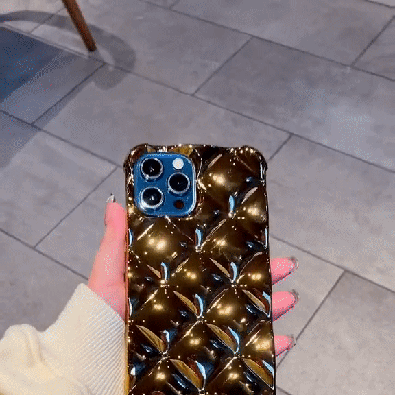 3D Diamond Argyle iPhone Case