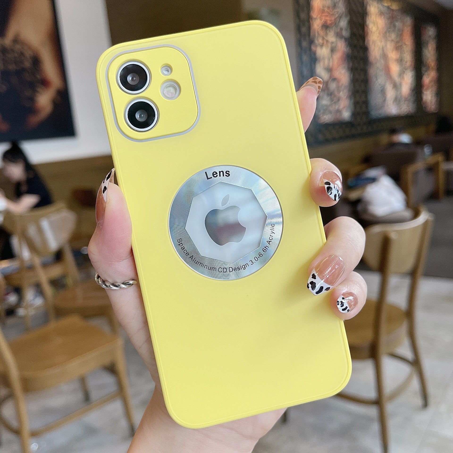 Lens Solid Color iPhone Case