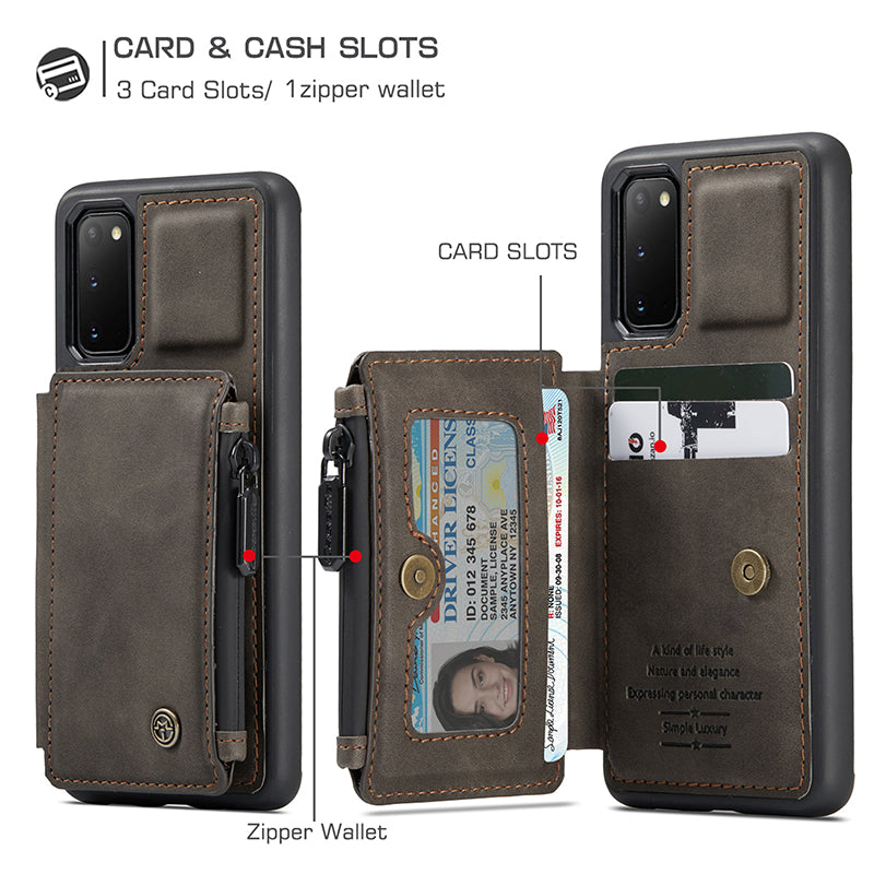 Caeouts Wallet Phone Case For Galaxy S20