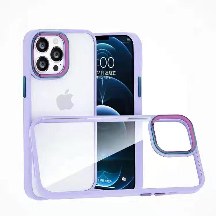 Colorful Metal Lens iPhone Case