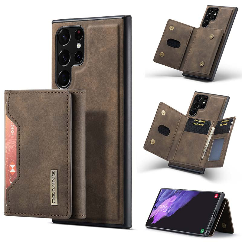 Caeouts Multifunctional Wallet Phone Case For Galaxy