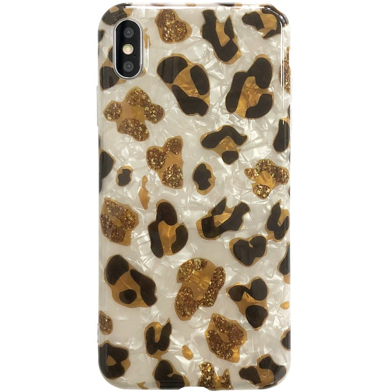 Leopard Print Shell iPhone Case