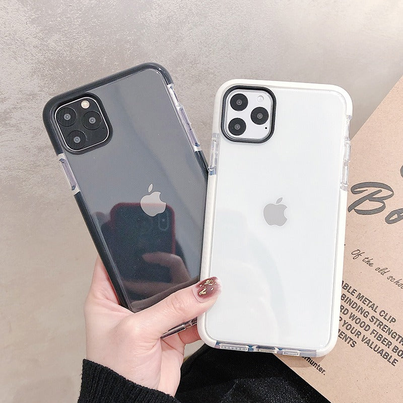 Transparent Soft Shell Silicone iPhone Case