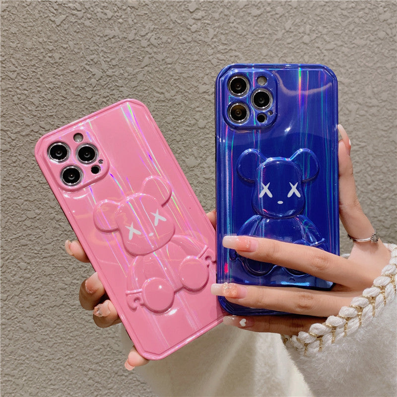 3D Aurora Bearbrick Phone Case