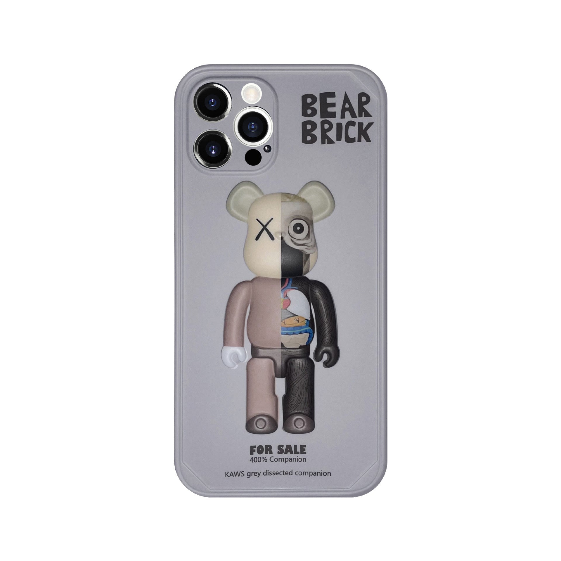 3D Bearbrick Anatomical Artist Phone Case