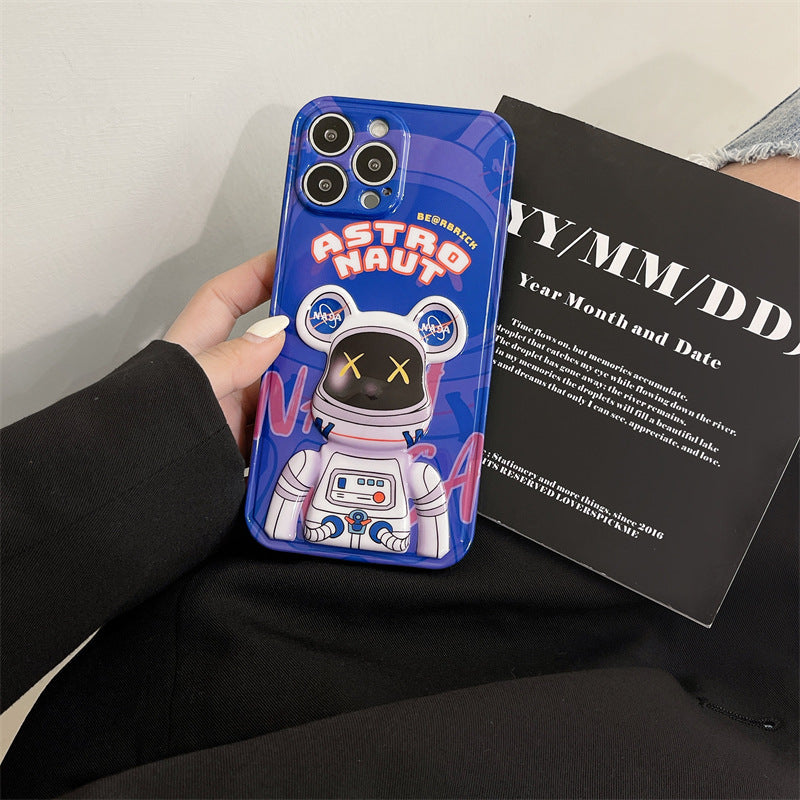 3D Comic Hero Bearbrick Phone Case