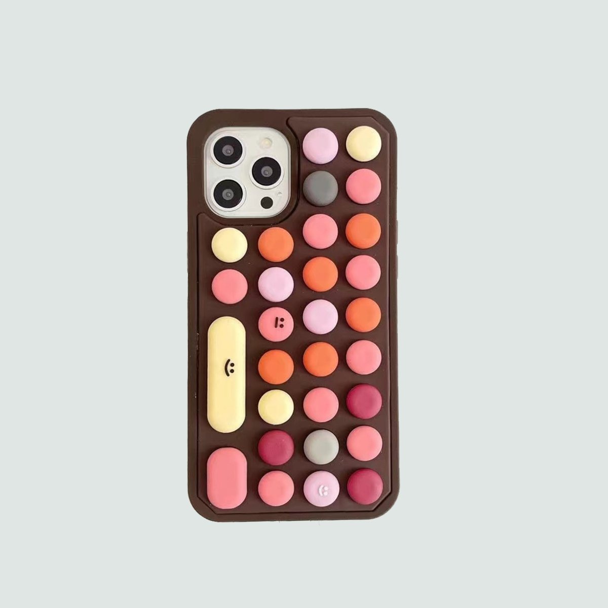 3D Phone Case | Keyboard Faces