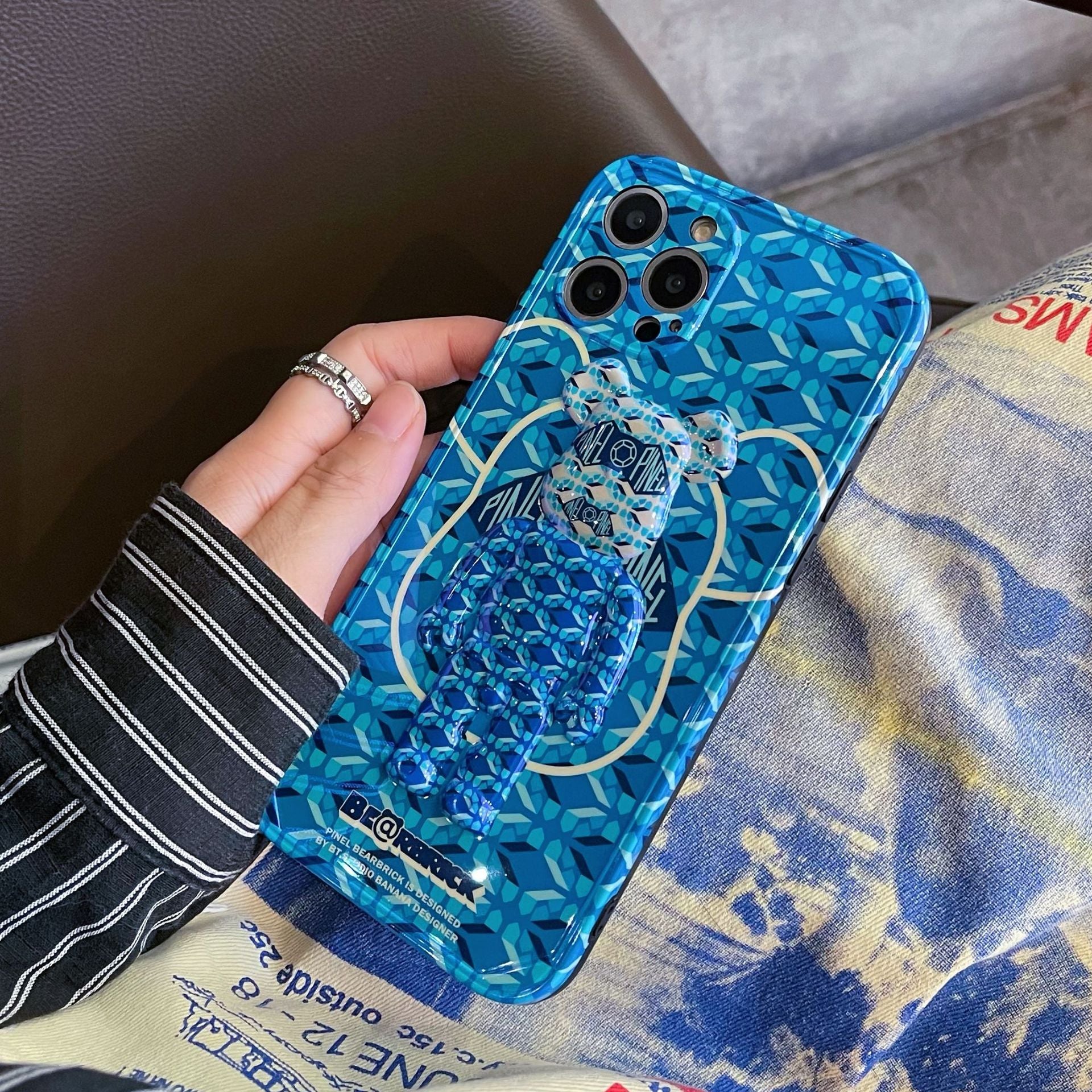 3D Pinel et Pinel Bearbrick Phone Case