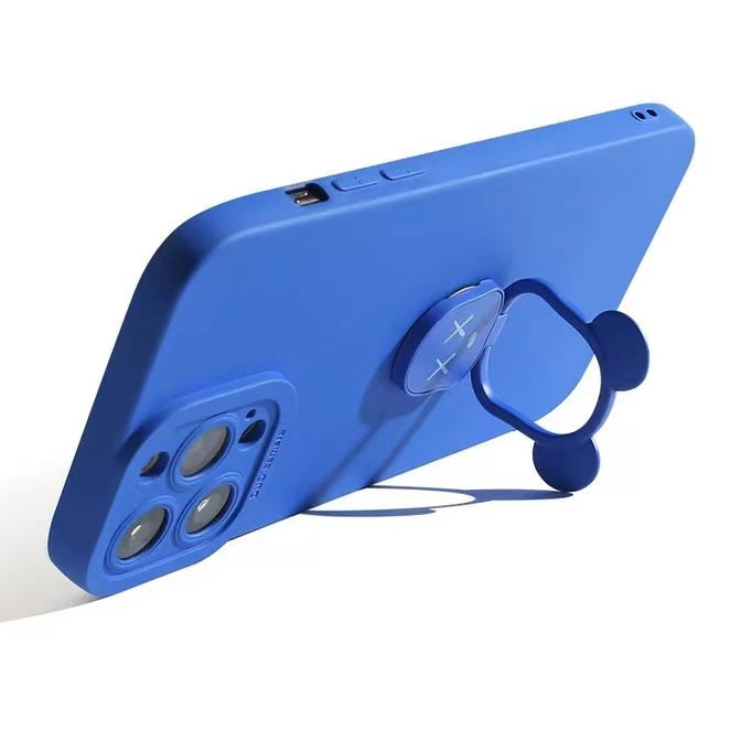 3D Small Bearbrick Head Bracket Phone Case