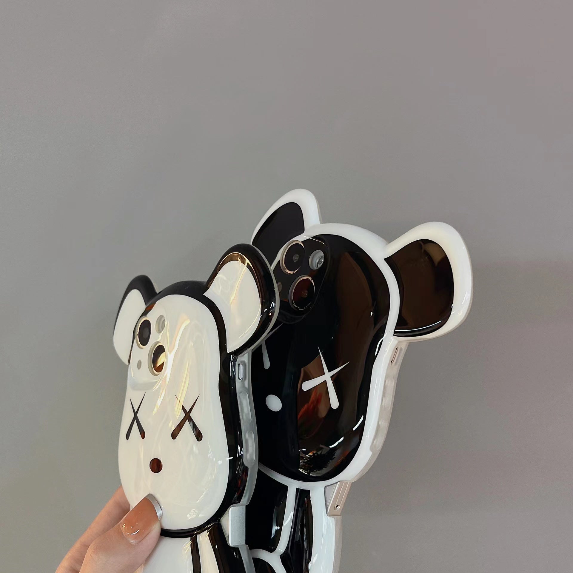 スマホケース・テックアクセサリーその他 [NICEGHOSTCLUB]MONO BUNNY BEAR DOLL_BLACK (NG2EMUAB64A) mono bunny bear doll[black] - niceghostclub