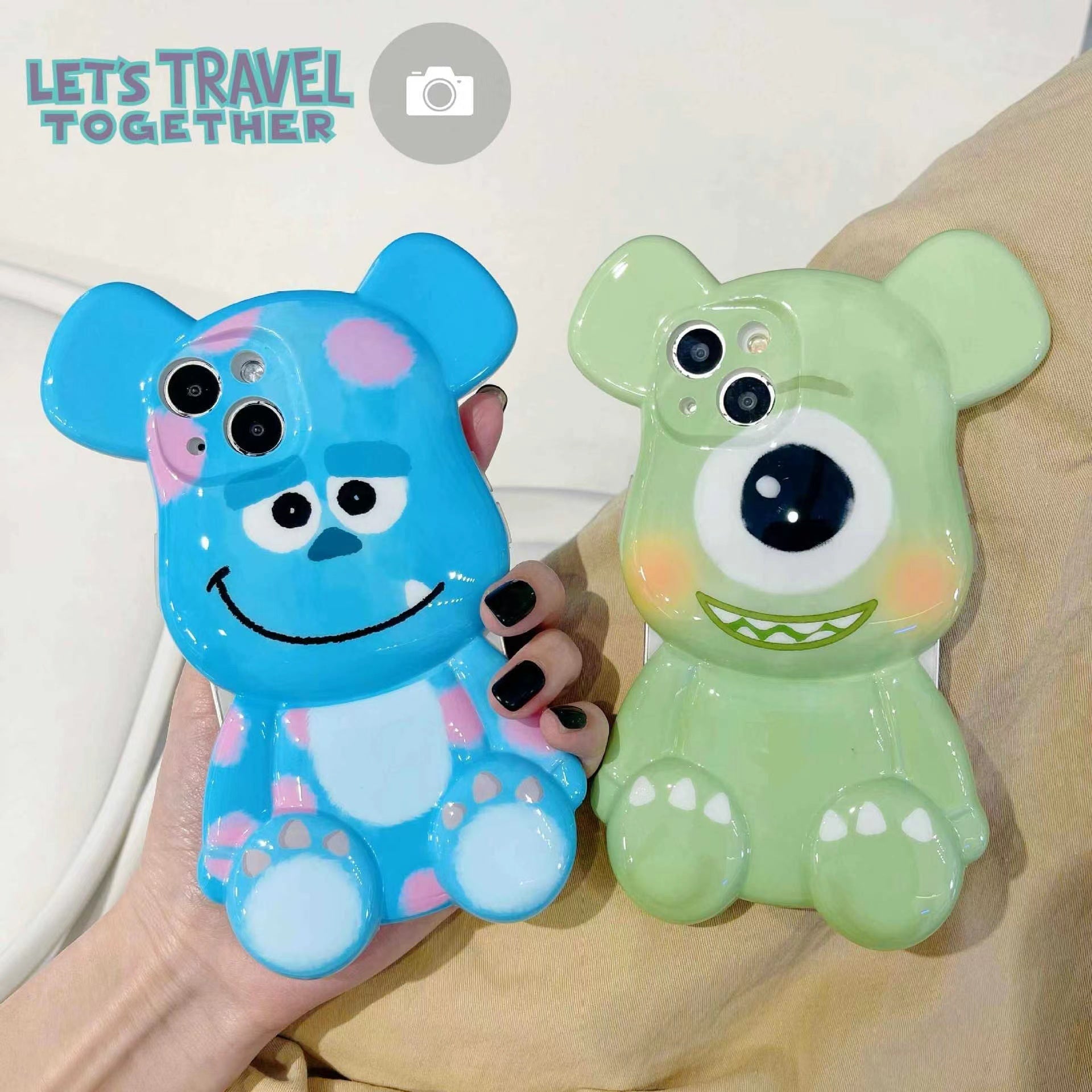 3D Toy Monsters Inc Phone Case