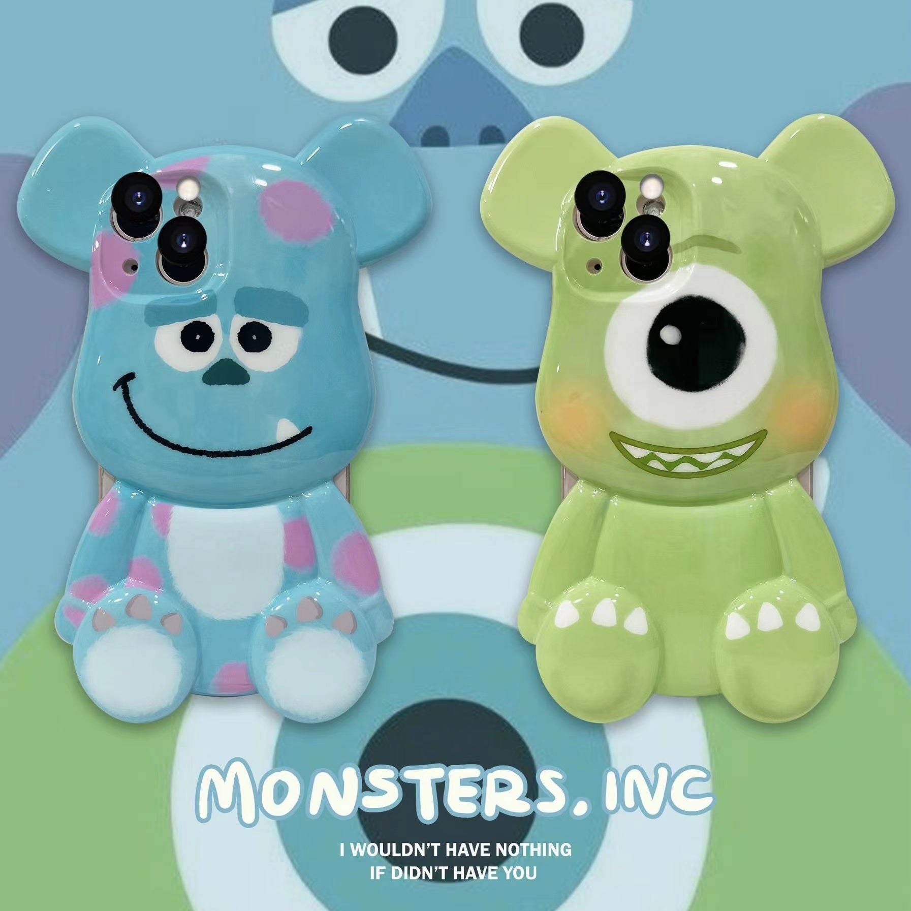 3D Toy Monsters Inc Phone Case
