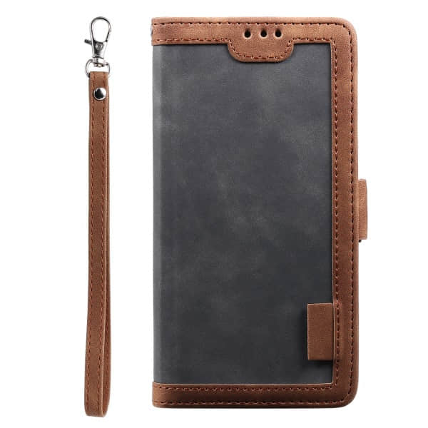 Caeouts Shockproof Retro Wallet Case for Galaxy S Series