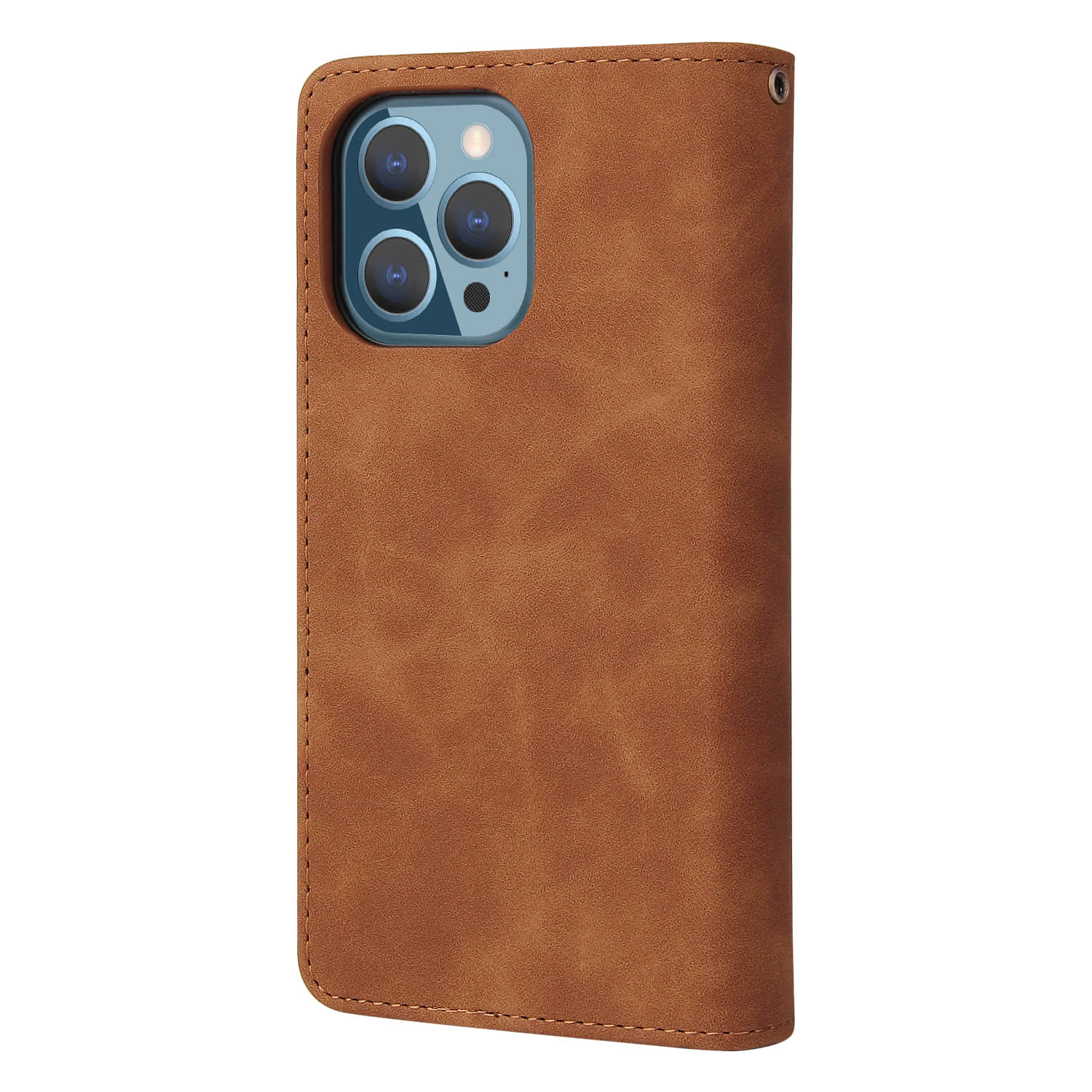 Caeouts Classic Clamshell Phone Case Brown