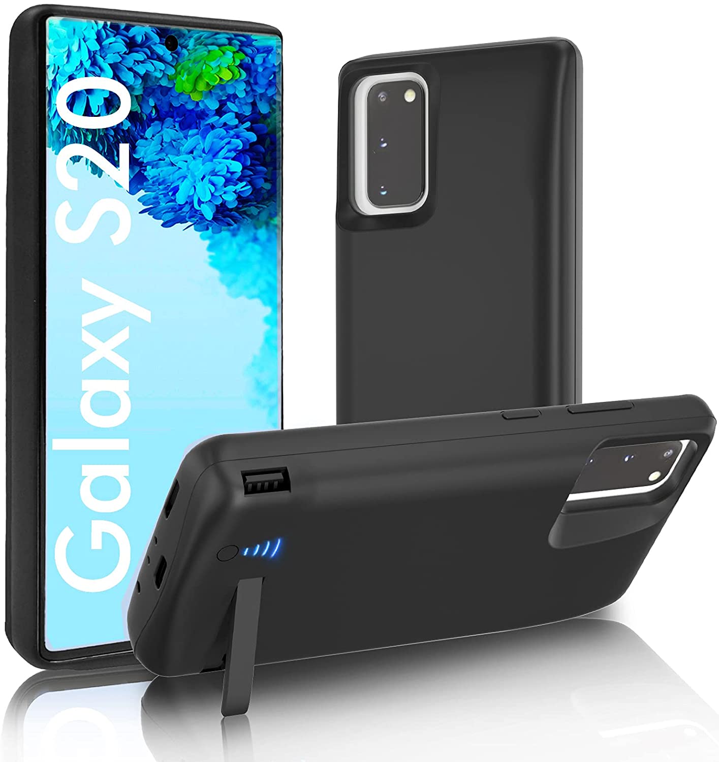 Caeouts Battery Case 5000mAh Power Bank for Galaxy S20 5G(6.2")