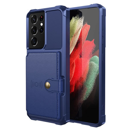 Caeouts Card Slot Phone Case For Galaxy