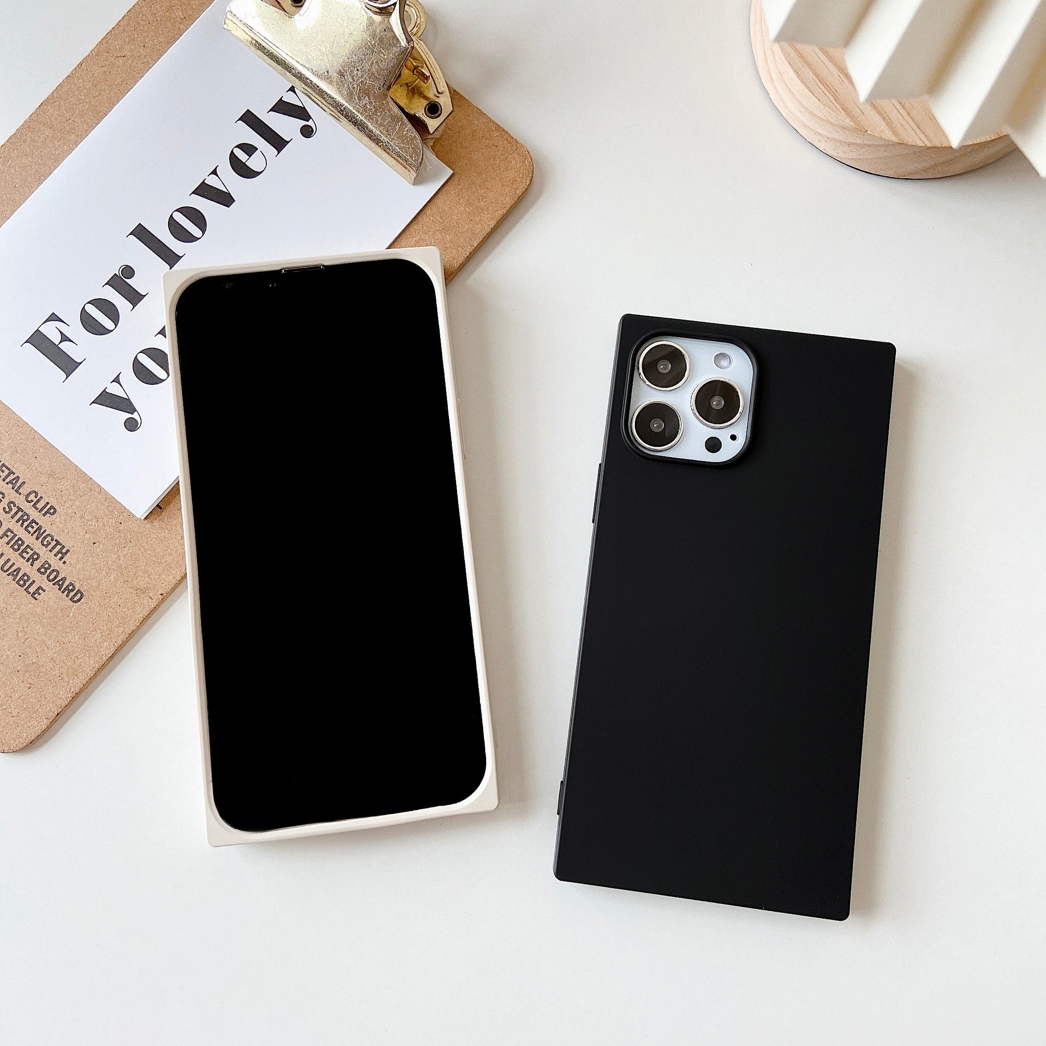 iPhone 11 Case Square Silicone (Slate Gray)