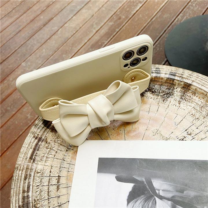 Bow Wristband Silicone iPhone Case