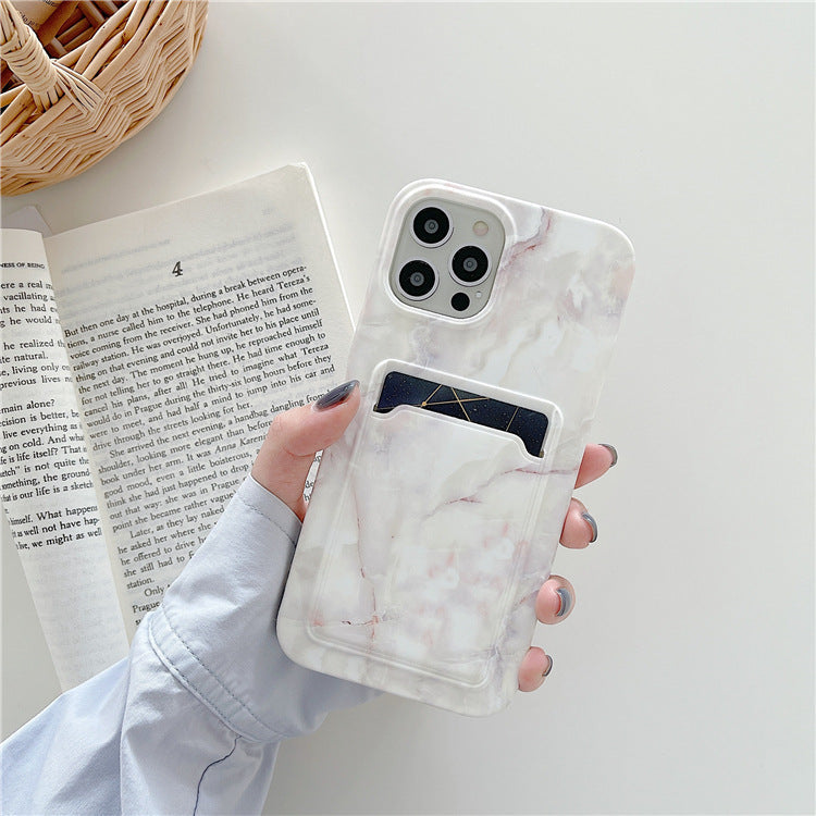 Oil Paint Card Holder iPhone Case