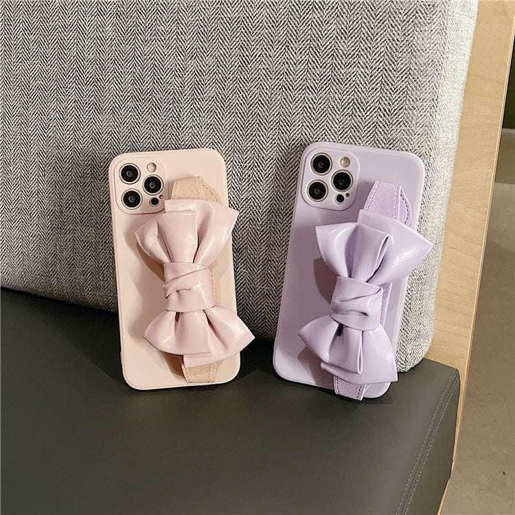 3D Bow Wristband Light iPhone Case