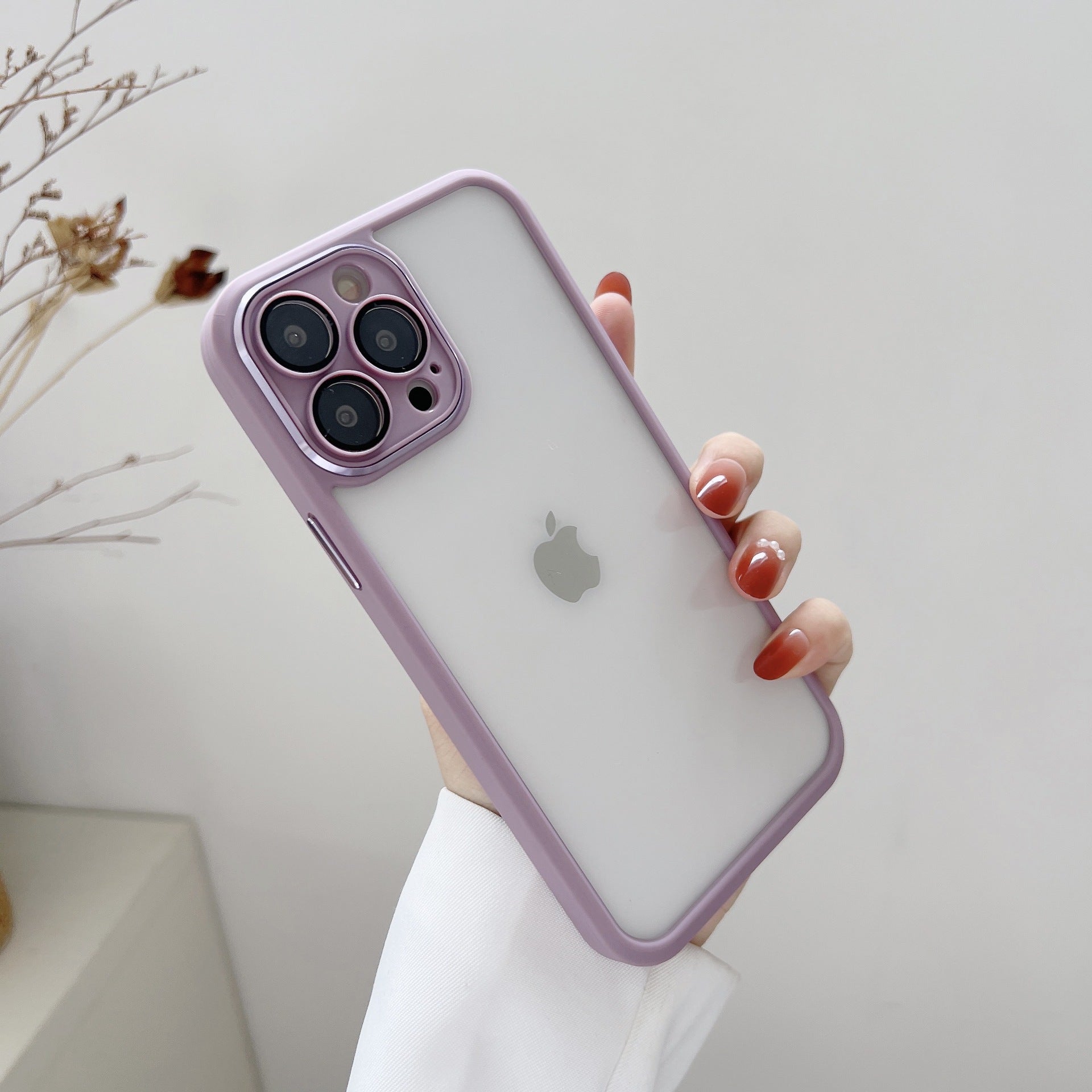 Luxury Look Camera Protection iPhone Case