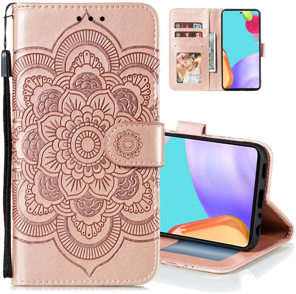 Caeouts Mandala Embossed Phone Case for Galaxy