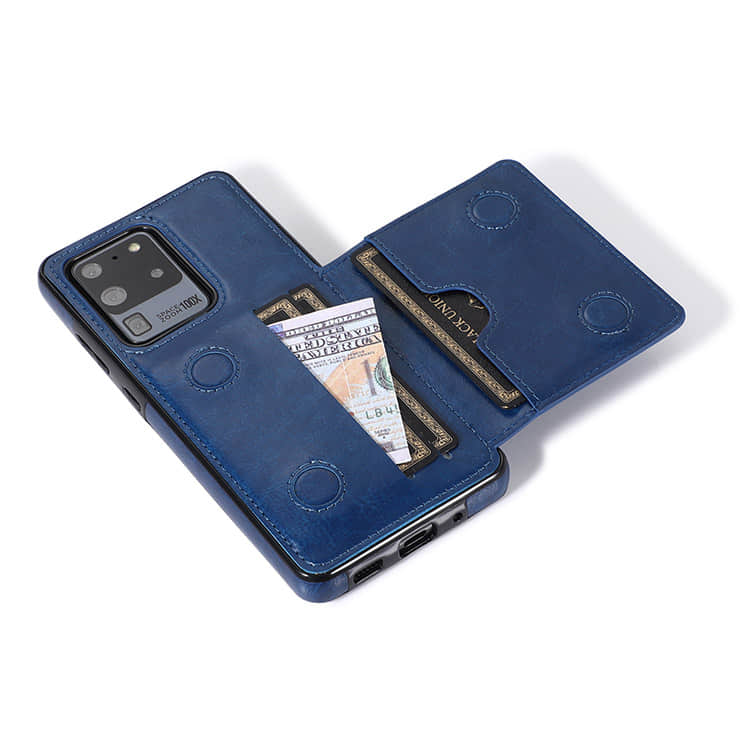 Magnetic Wallet Phone Case for Galaxy-Free Shipping