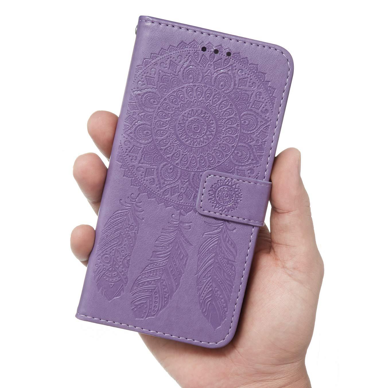 Caeouts Dream Catcher Printing Flip Leather Case For Galaxy