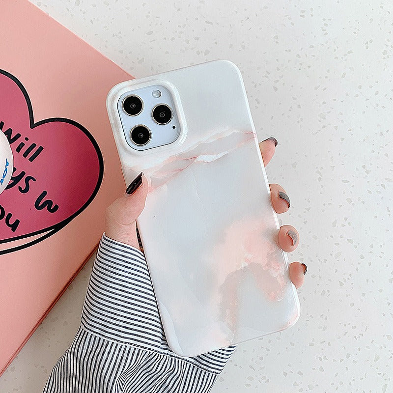 Soft Marble Pattern iPhone Case