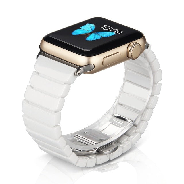 Apple Watch Ceramic Stainless Steel Watchband