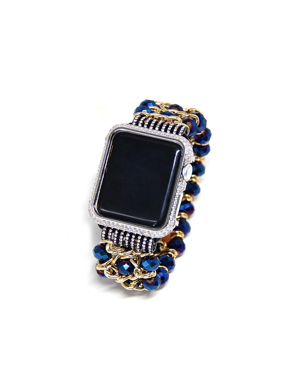 Apple Watch Crystal & Stainless Watchband
