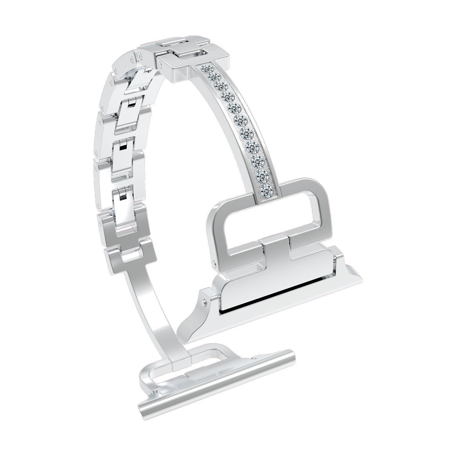 Apple Watch D Strap Stainless Diamond Watchband
