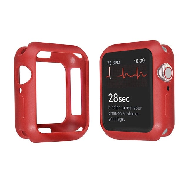 Apple Watch Soft Silicone Protective Case Cover