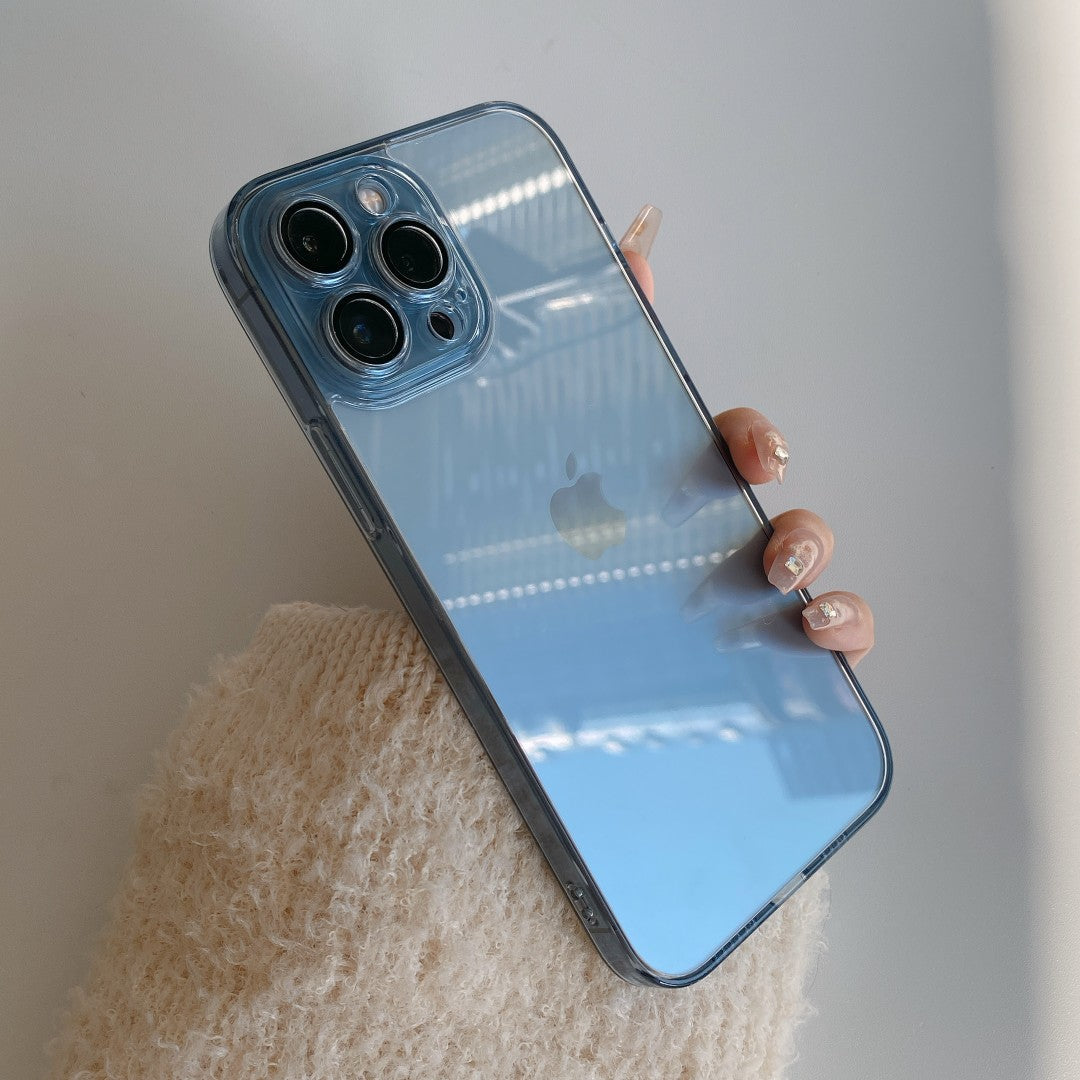 Simple Crystal Clear iPhone Case With Camera Protection