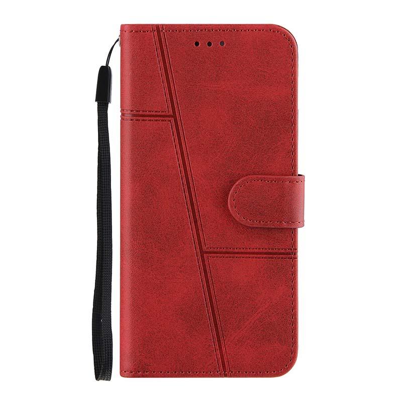 Caeouts Leather Wallet Case Card Slots Phone Case For Galaxy