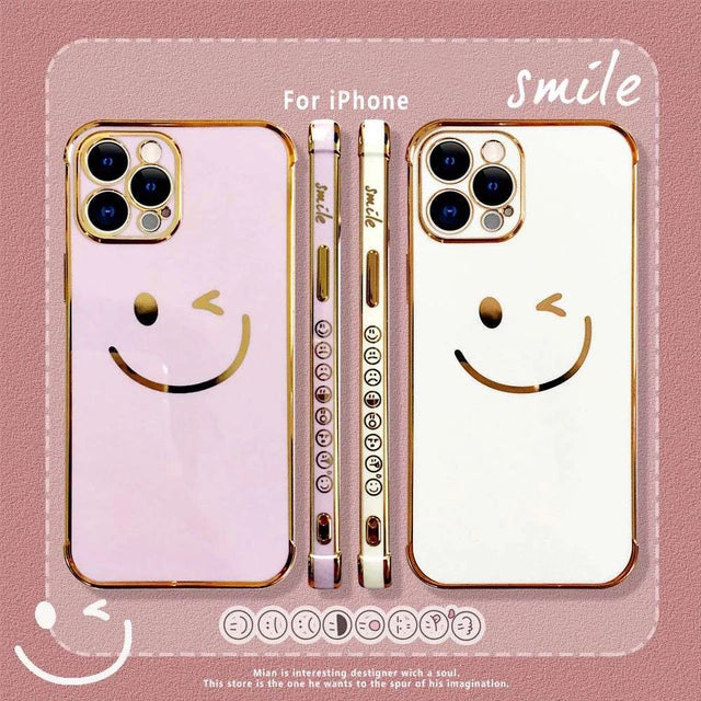 Cute Smiley Pattern Phone Case