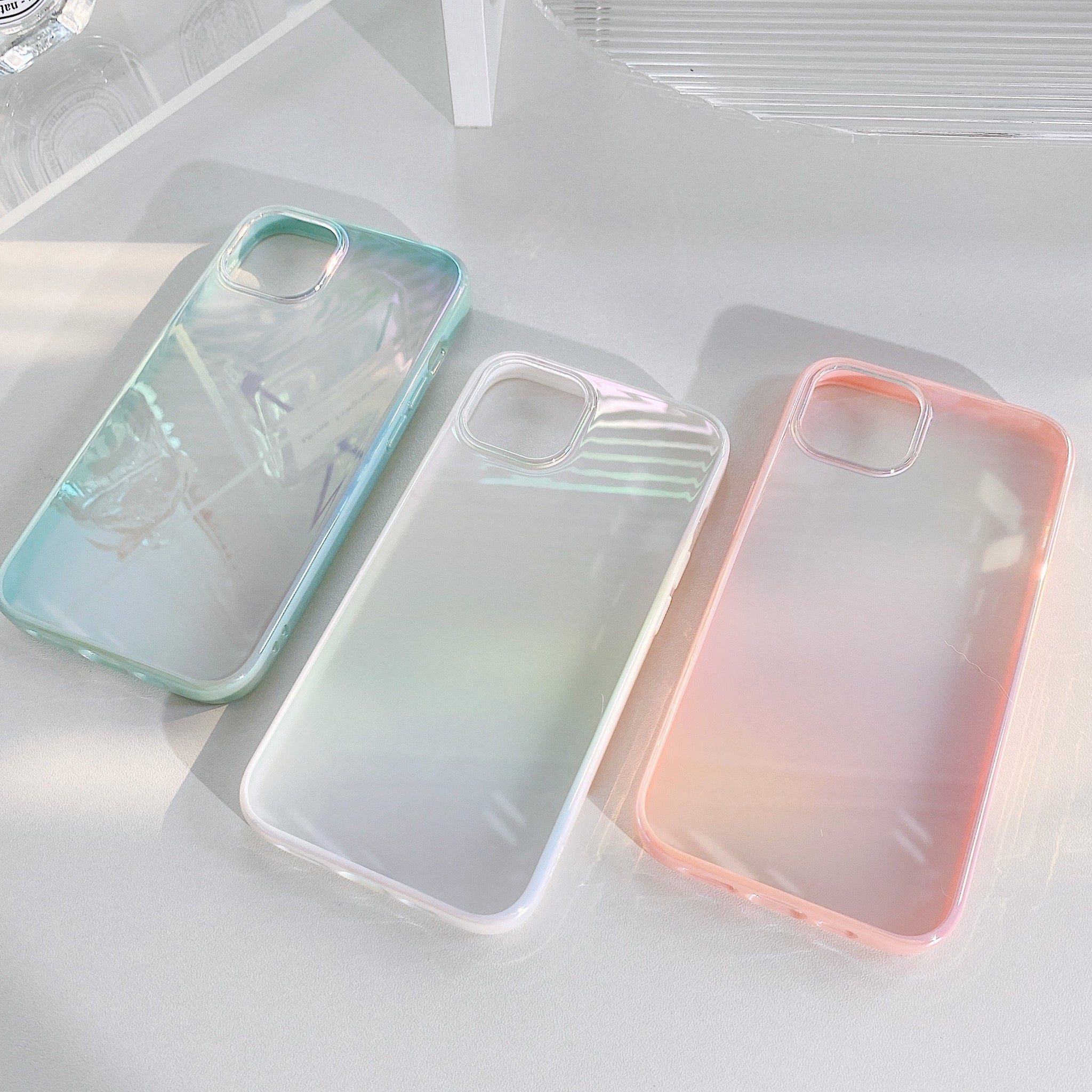 Laser Color Acrylic Transparent iPhone Case