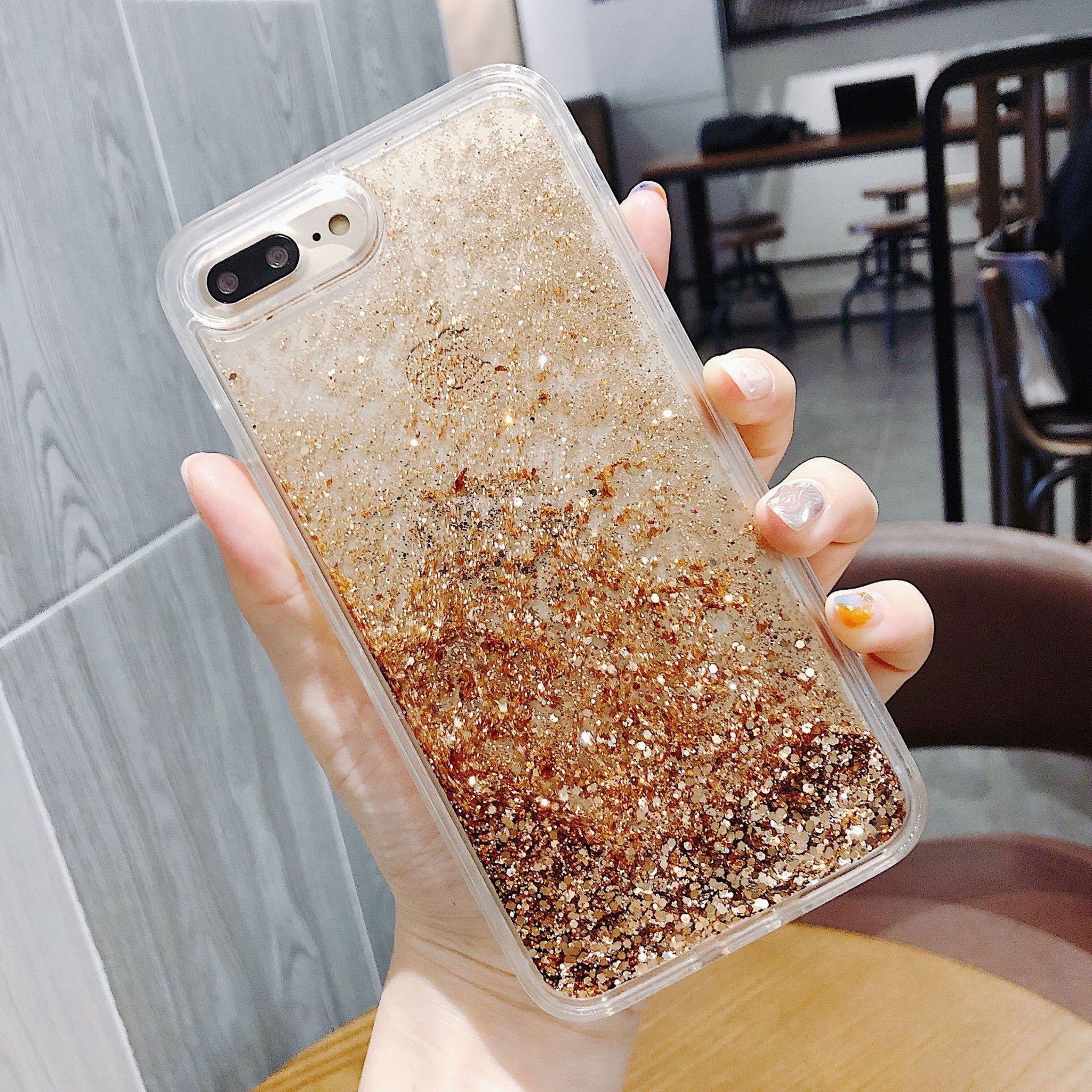 Dynamic Liquid Luxury Quicksand Phone Case