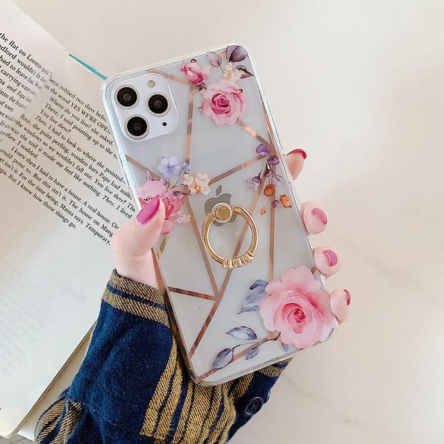 Geometric Flower  Case