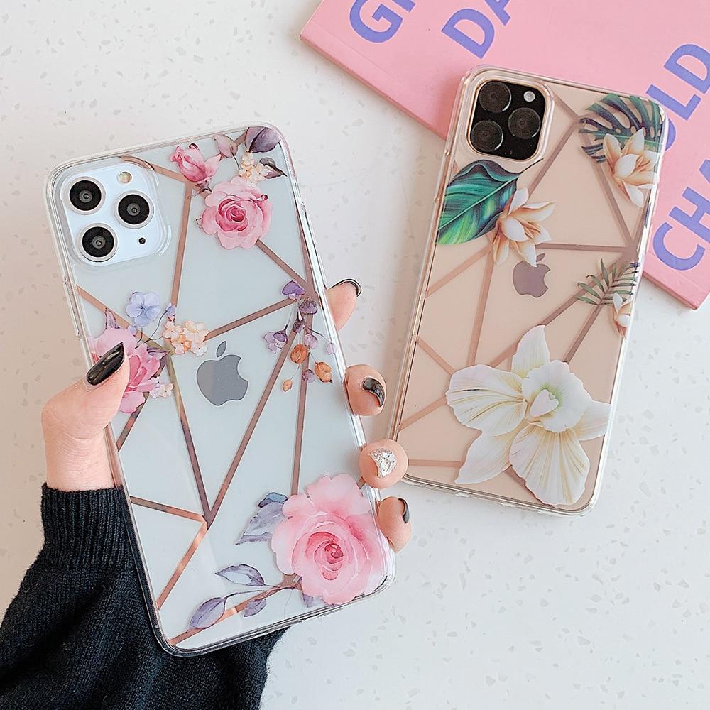 Geometric Flower  Case