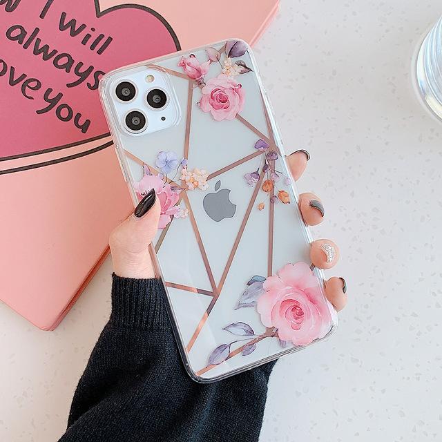 Geometric Flower  Case