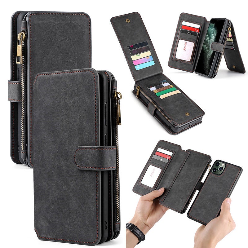 Leather Card Slot Wallet Phone Case