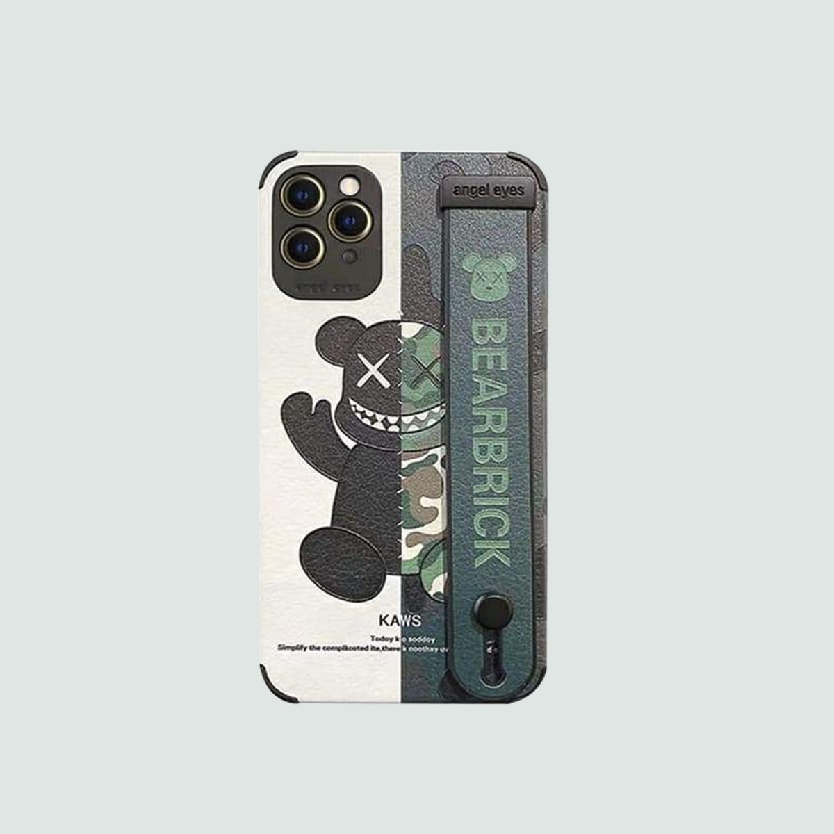 Leather / Strap Phone Case | Doll Green