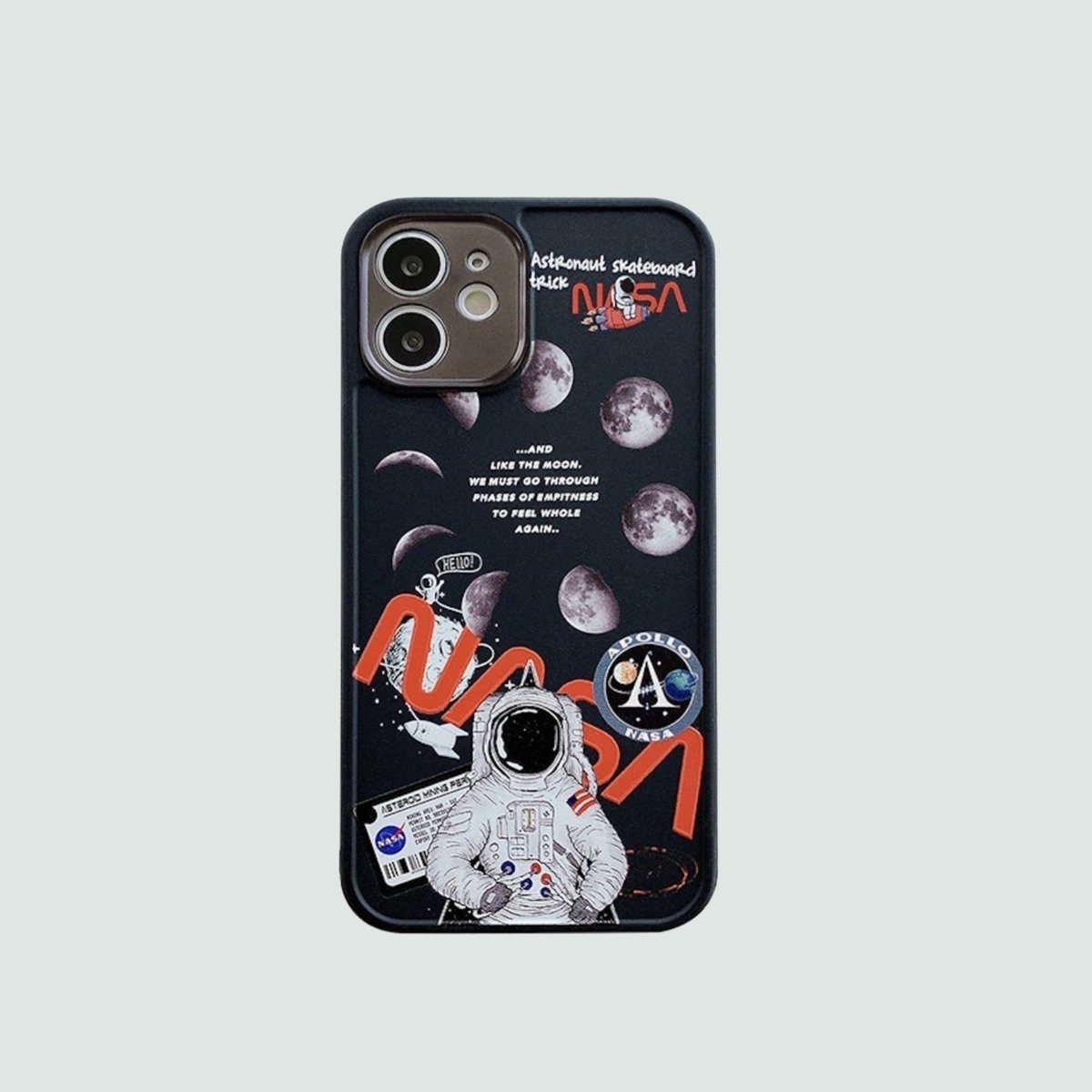 Creative Phone Case | Astronaut Case Black | NEW