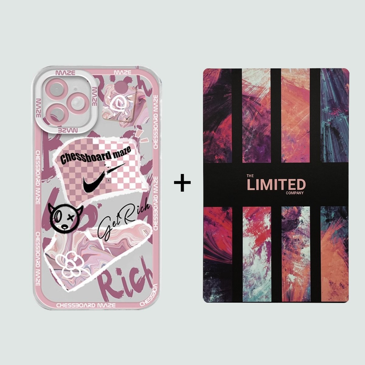 Creative Phone Case | Pink Lava Flow Street Art