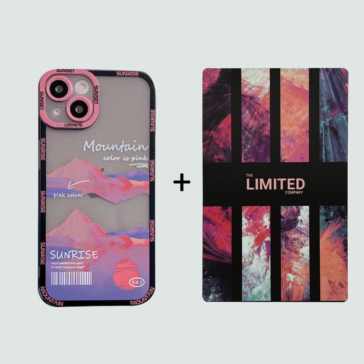 Limited Phone Case | Pink Peaks