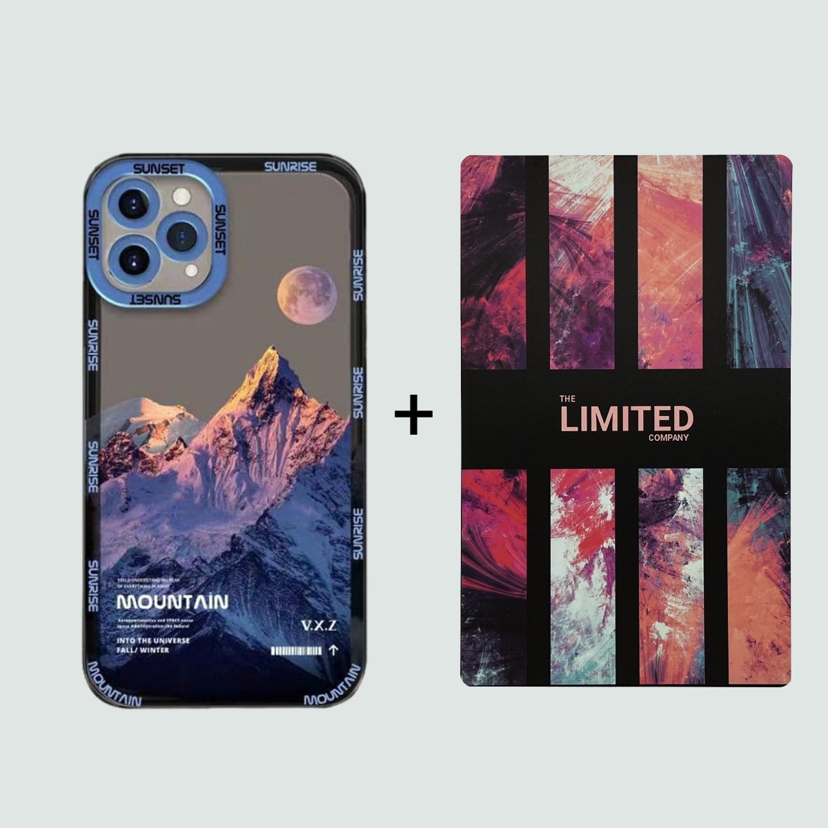 CreativePhone Case | Purple Snow Mountain View