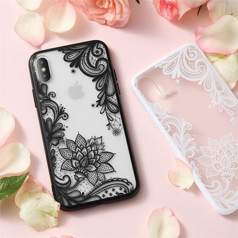 Luxury Lace Flower Case